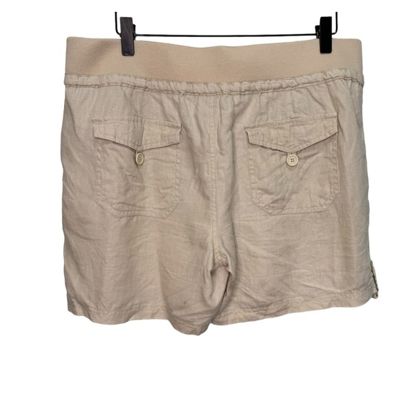 Guess Tan Linen Lightweight Shorts Size XL - Picture 2 of 12